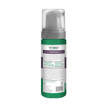 Vet’s Best Flea and Tick Waterless Bath Foam for Cats 5oz